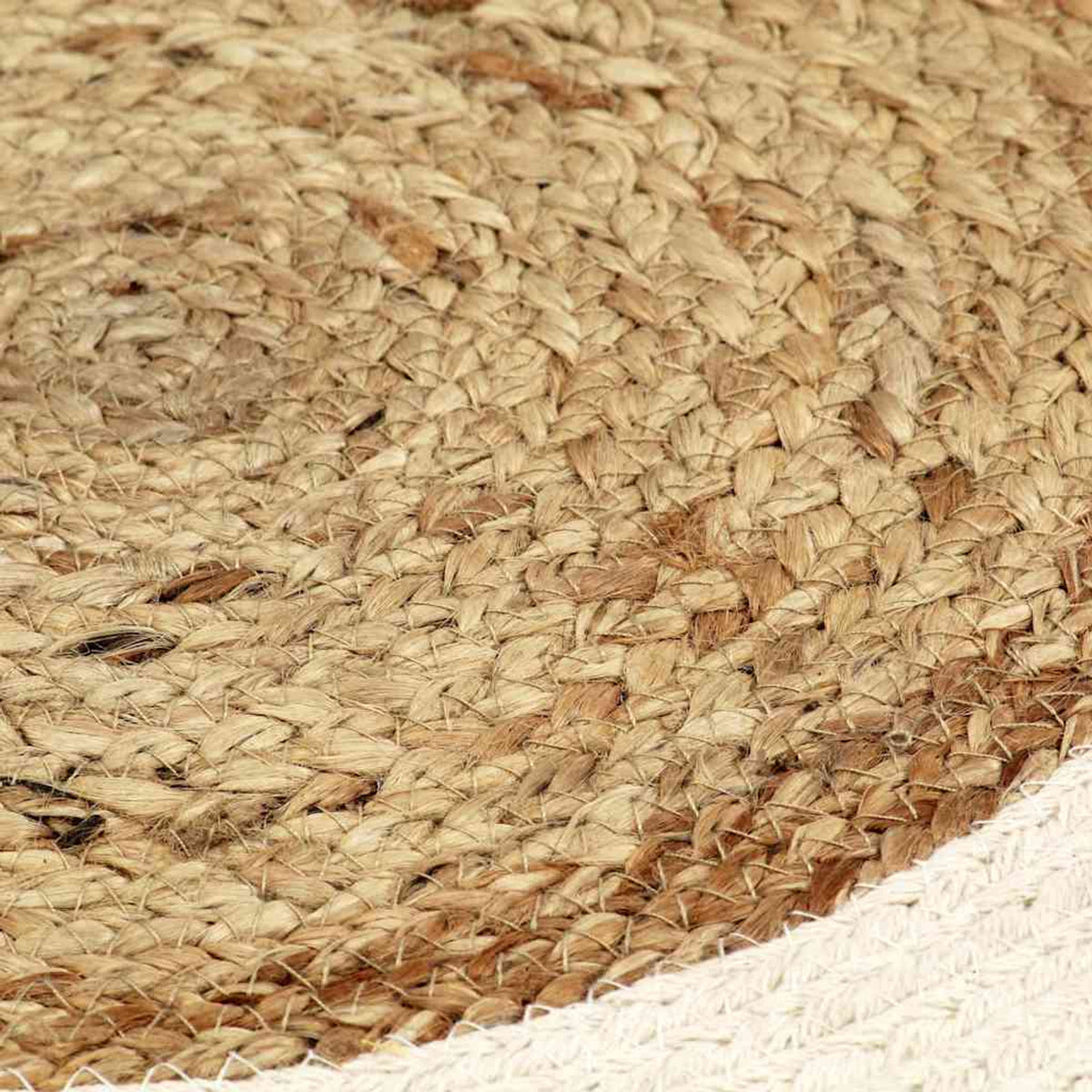 Placemats Plain Round Jute Natural Floor Mat Home Non Slip Placemat Variant 2