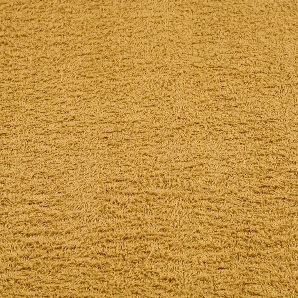 Towel Cotton Gold 15 x 21 cm Bathroom Bath Linen Home Bath Towels & Flannels