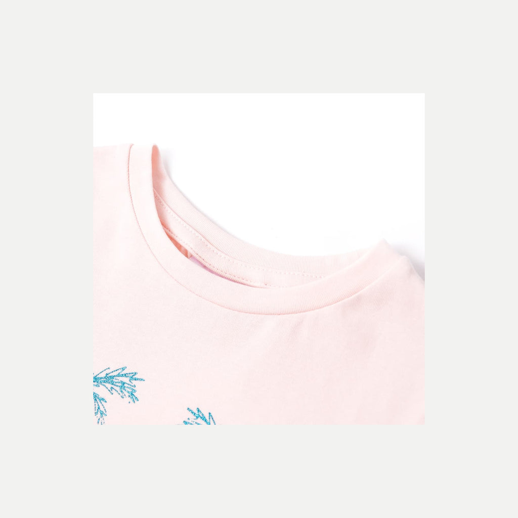 Kids T-Shirt Cotton Soft Pink 140 Children's Top Kids Clothing Kids Variant 2