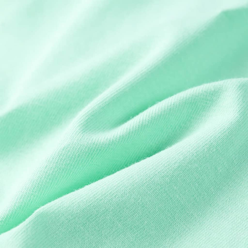 Kids T-Shirt Cotton Bright Green 116 Children's Top Kids Clothing Kids Wear