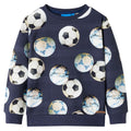 Sweatshirt Cotton Navy 116 Kids Clothing Children's Top Kids Wear Variant 2