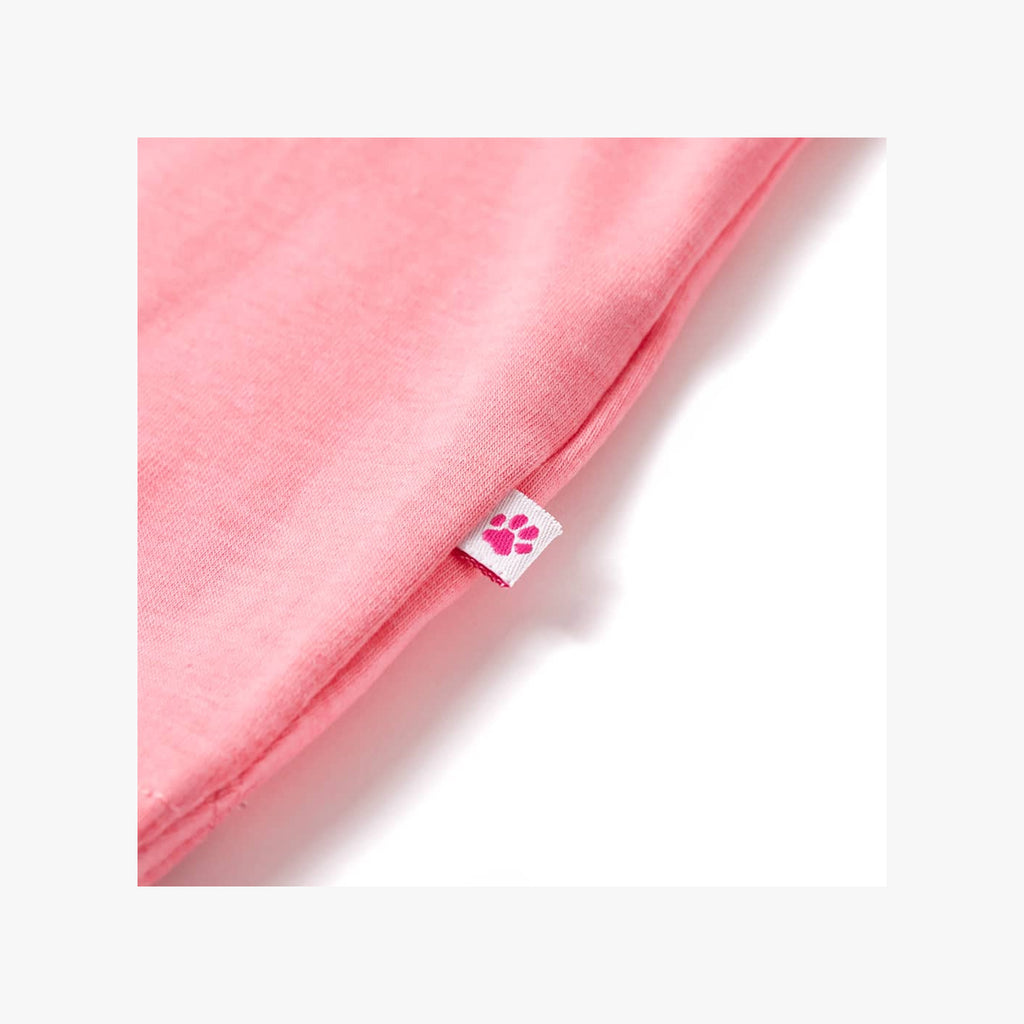 Kids T-Shirt Cotton Bright Fluo Pink 92 Children's Top Kids Clothing Kids Wear