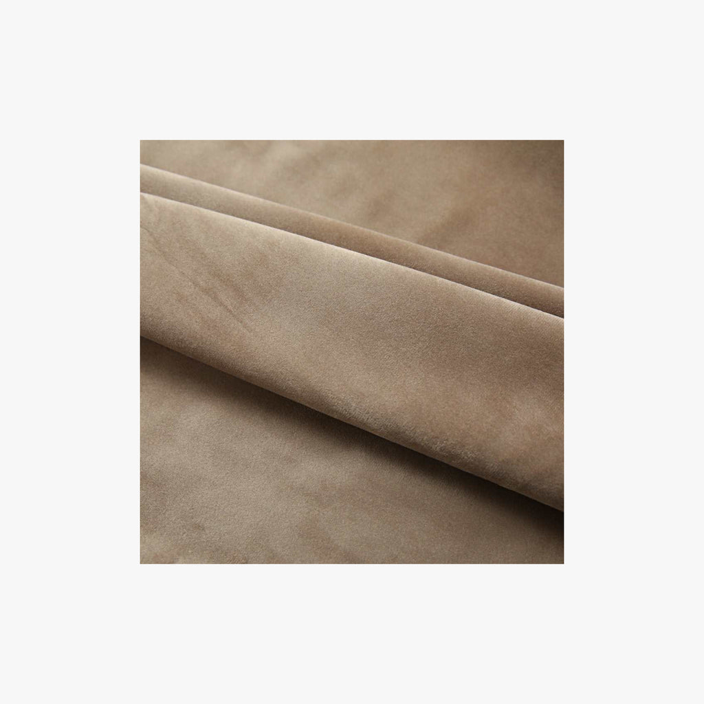 Blackout Curtain Velvet Beige 140 x 225 cm Window Dressing Home Variant 2
