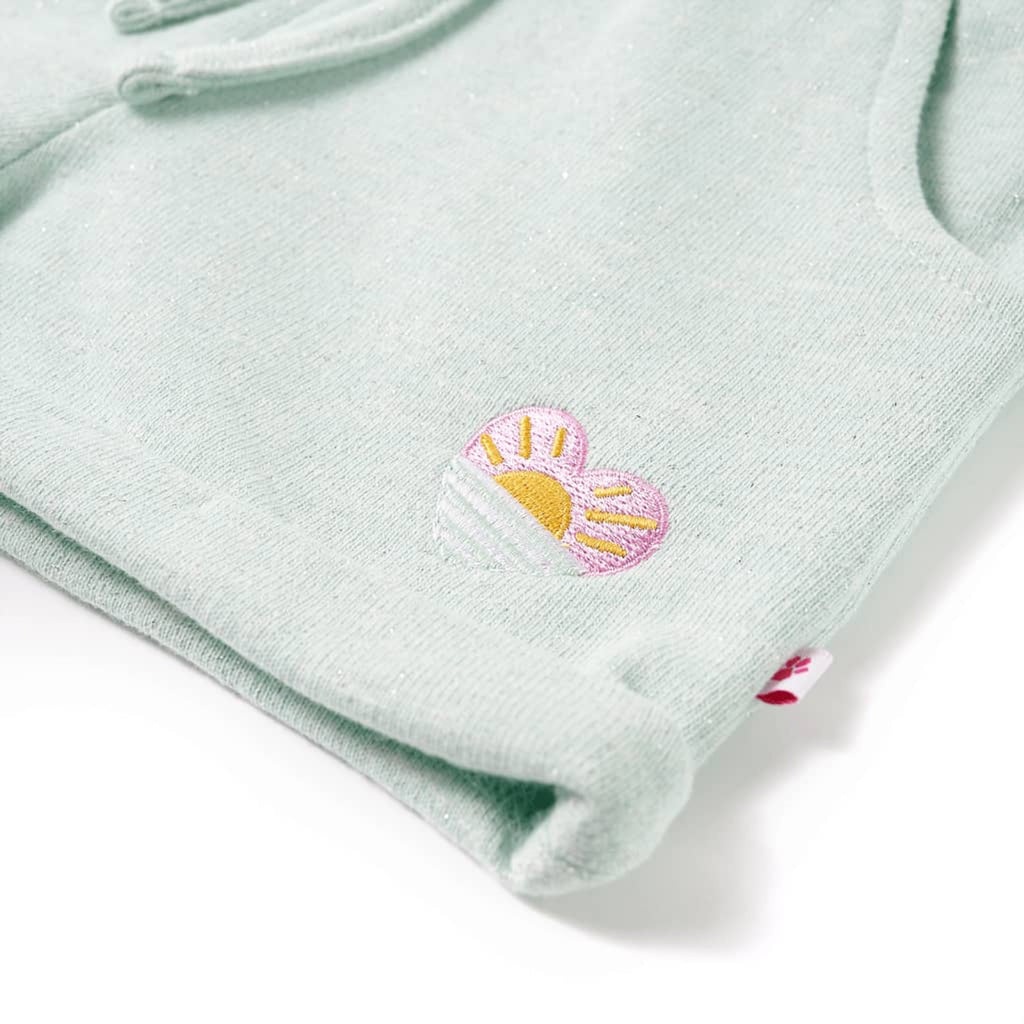 Shorts Cotton Mixed Light Mint 128 Kids' Bottoms Kids' Bottom Kids'Shorts 128