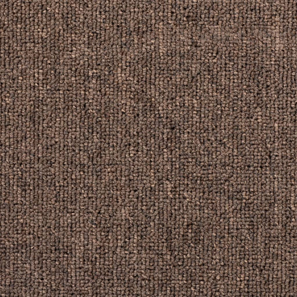 Stair Mats Coffee Needle-Punched Fabric -100% Coffee Brown 65 x 24 x 4 cm 15