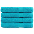 Towel Cotton Turquoise 200 x 100 cm Bathroom Bath Linen Home Towels Variant 2
