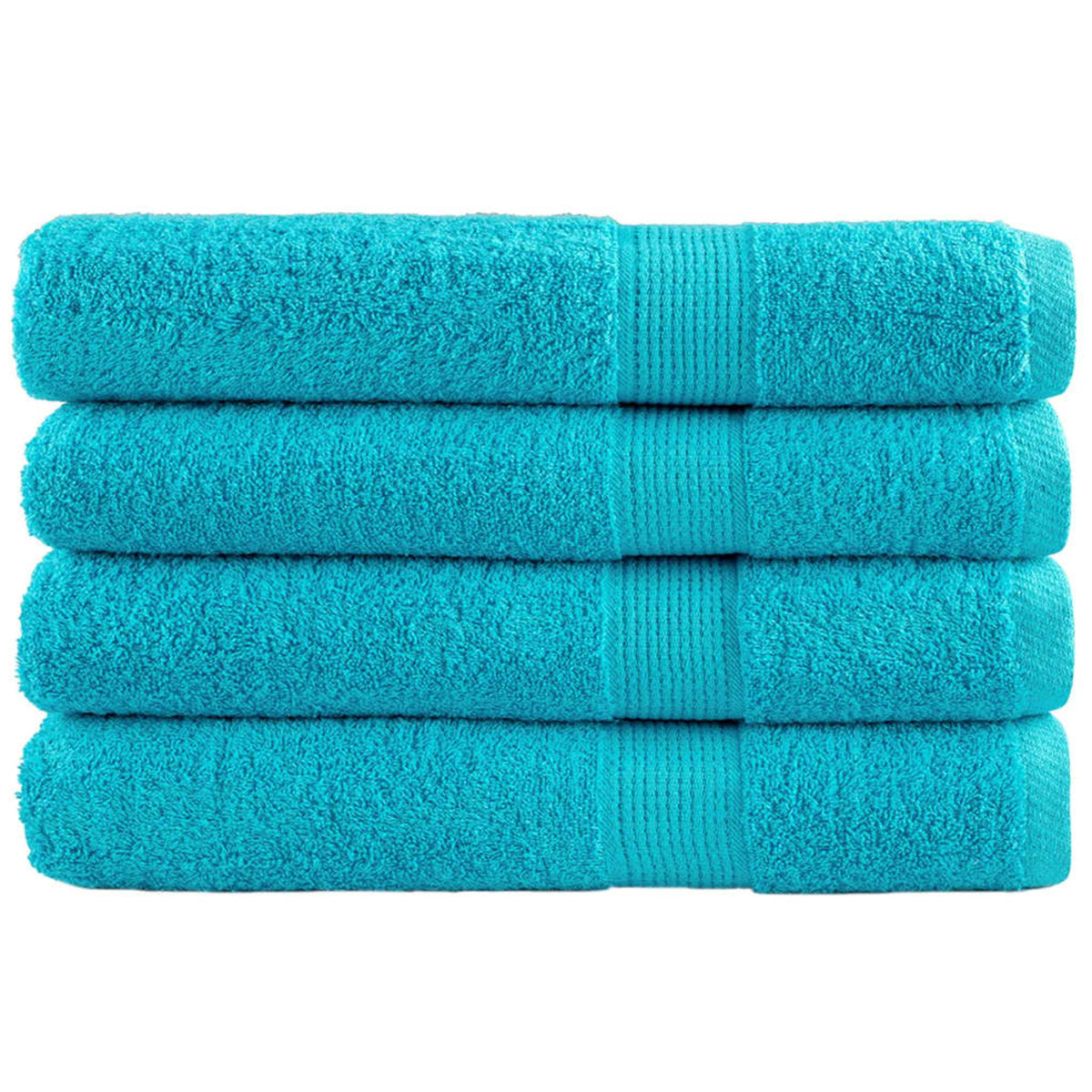 Towel Cotton Turquoise 200 x 100 cm Bathroom Bath Linen Home Towels Variant 2