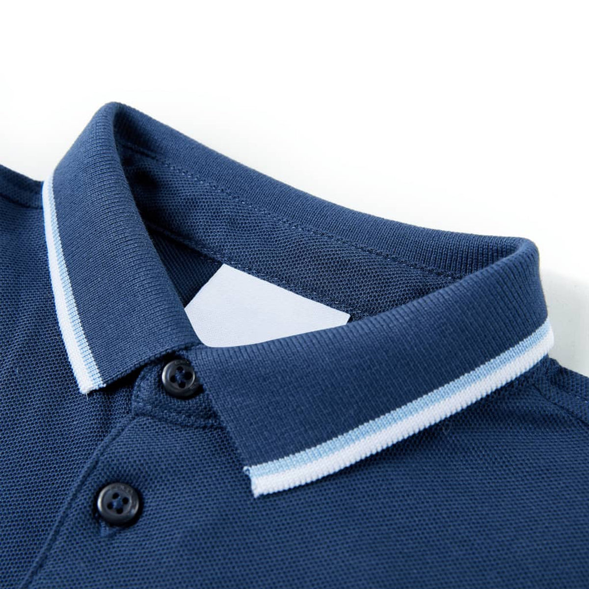 Kids'Polo Shirt Dark Cotton Dark Blue 116 Kids Clothing Children's Variant 2