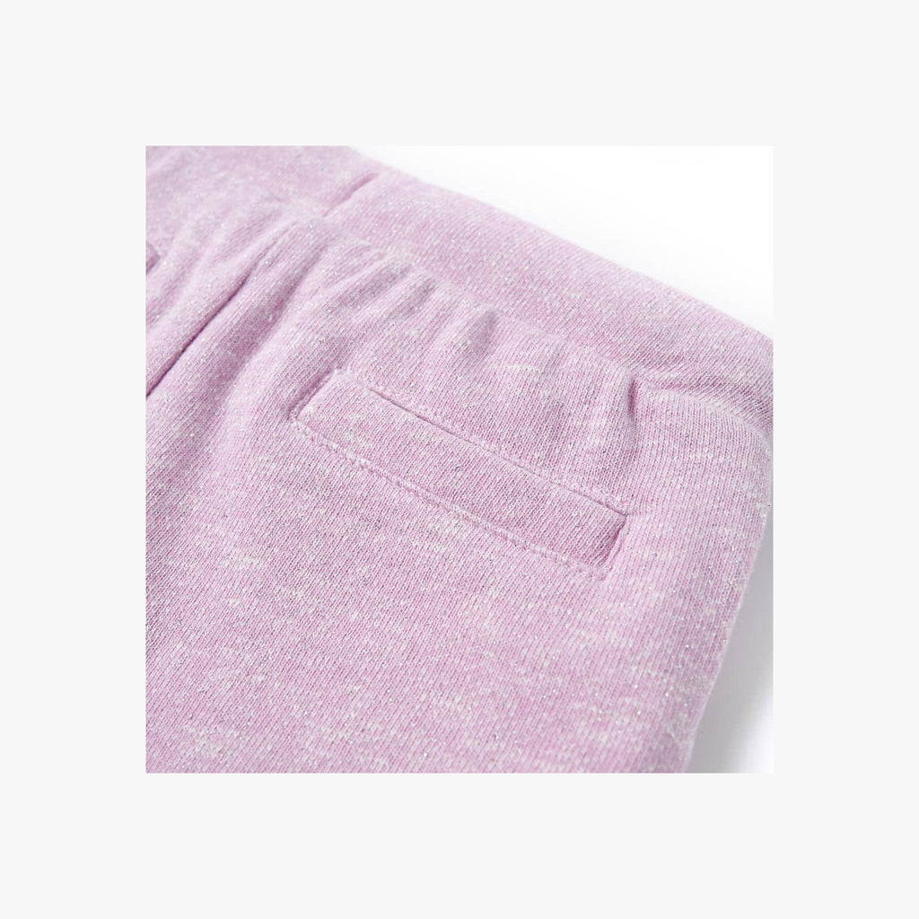 Shorts Cotton Mixed Lila 116 Kids' Bottoms Kids' Bottom Kids'Shorts Drawstring