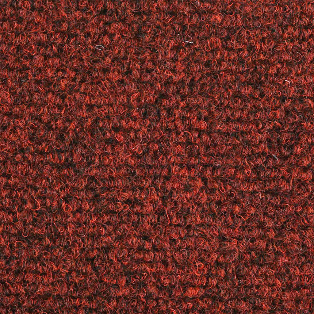 Stair Mats Self-Adhesive Bordeaux Half Needle-Punched Fabric (100% Variant 2