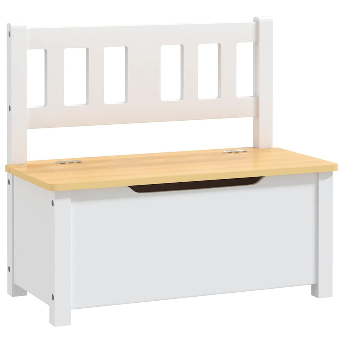 Table Mdf White 60 x 50 x 48 cm Furniture Home Dining Baby Toddler Variant 4