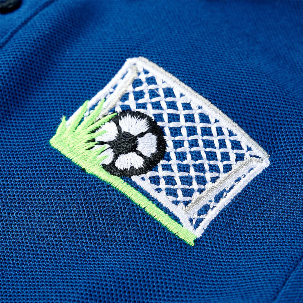 Kids'Polo Shirt Dark Cotton Dark Blue 128 Kids Clothing Children's Variant 3