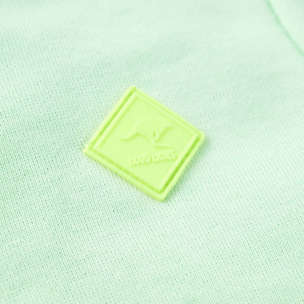 Sweatshirt Cotton Bright Green 116 Kids Clothing Children's Top Kids Wear Zip