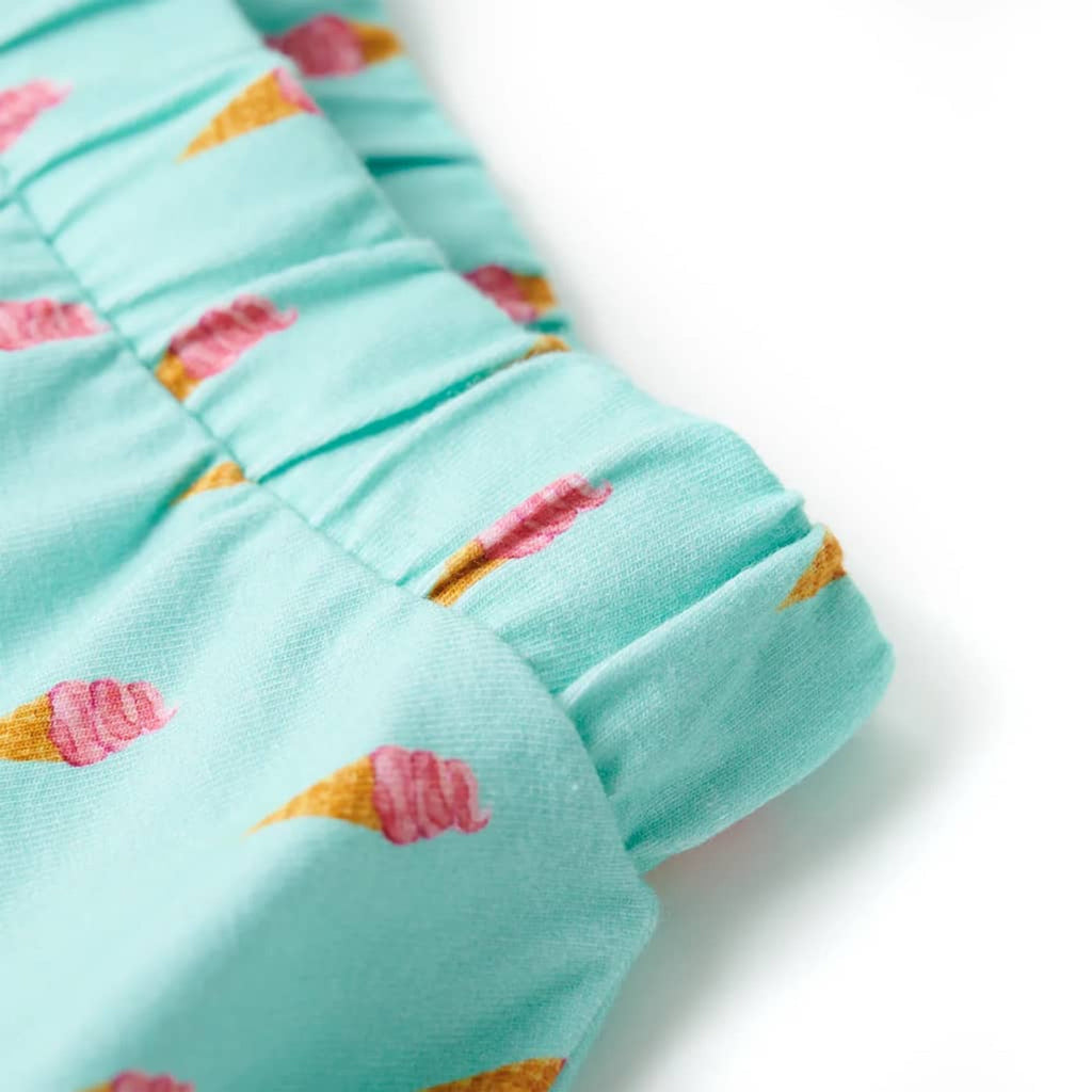 Kids'Skirt Light Mint Cotton 140 Kids' Bottoms Kids' Bottom 140 (suitable for