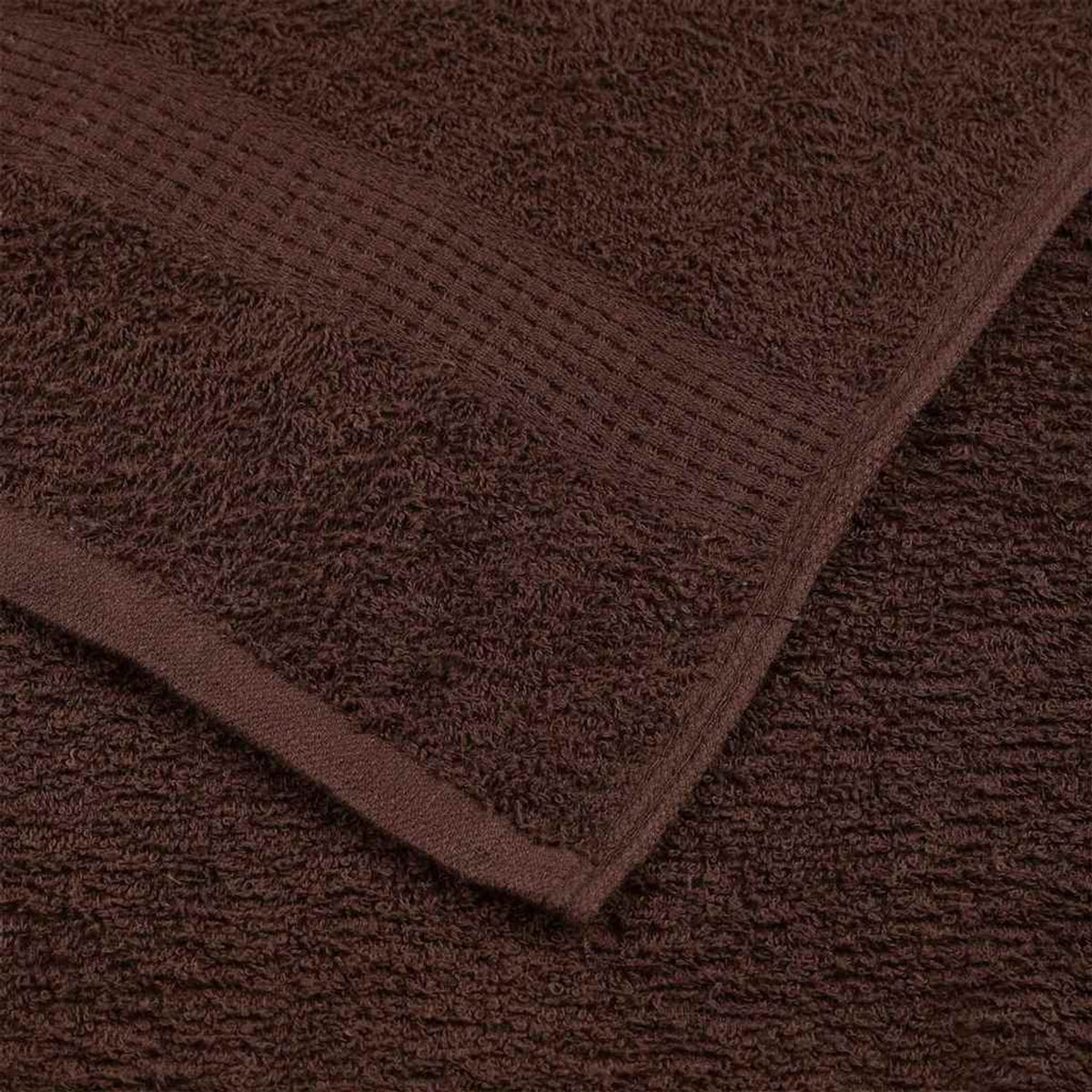 Towel Cotton Brown 30 x 30 cm Bathroom Bath Linen Home Towels 4 pcs Wash 30x30cm