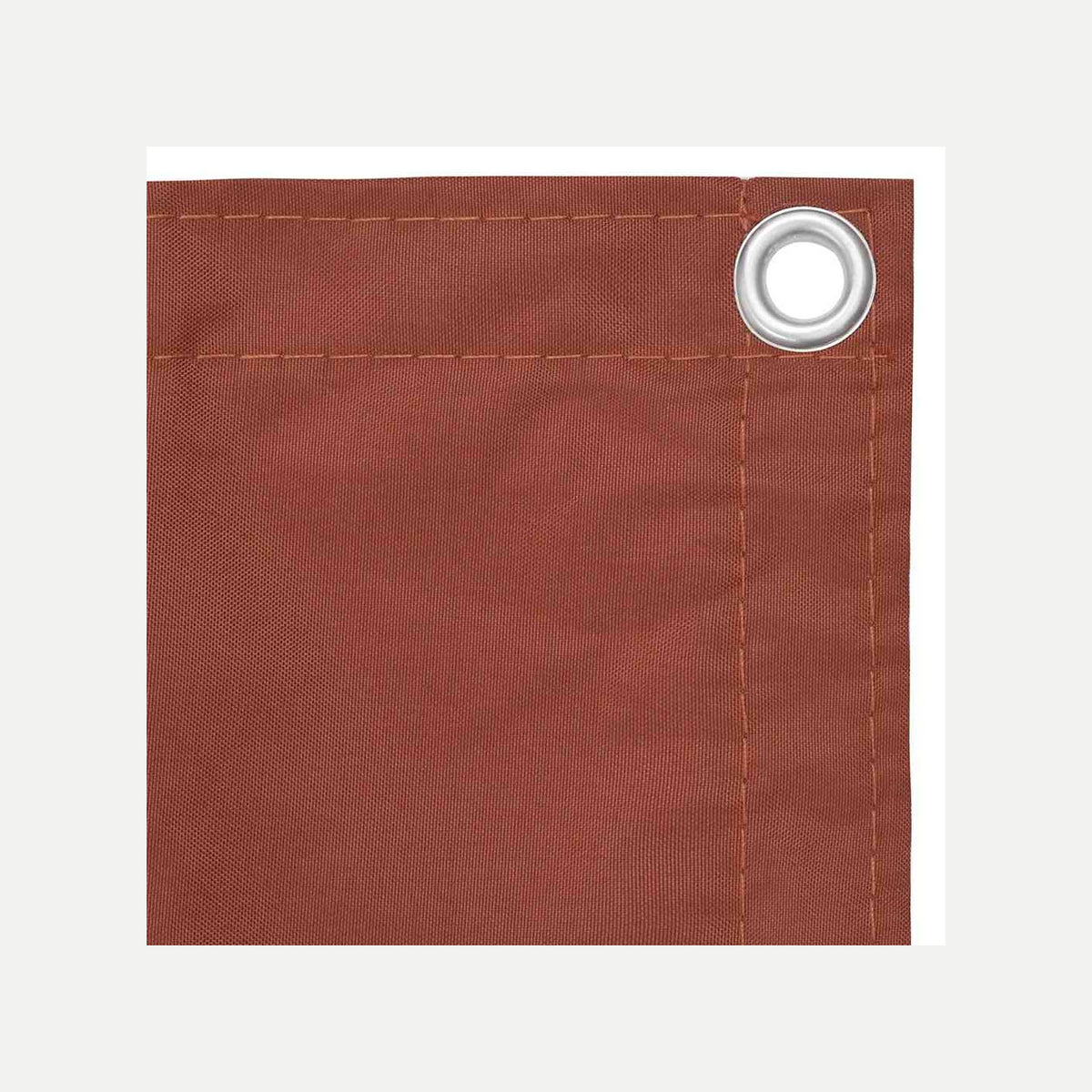 Balcony Screen Terracotta Oxford Fabric Waterproof UV Resistant 120 x 400 cm