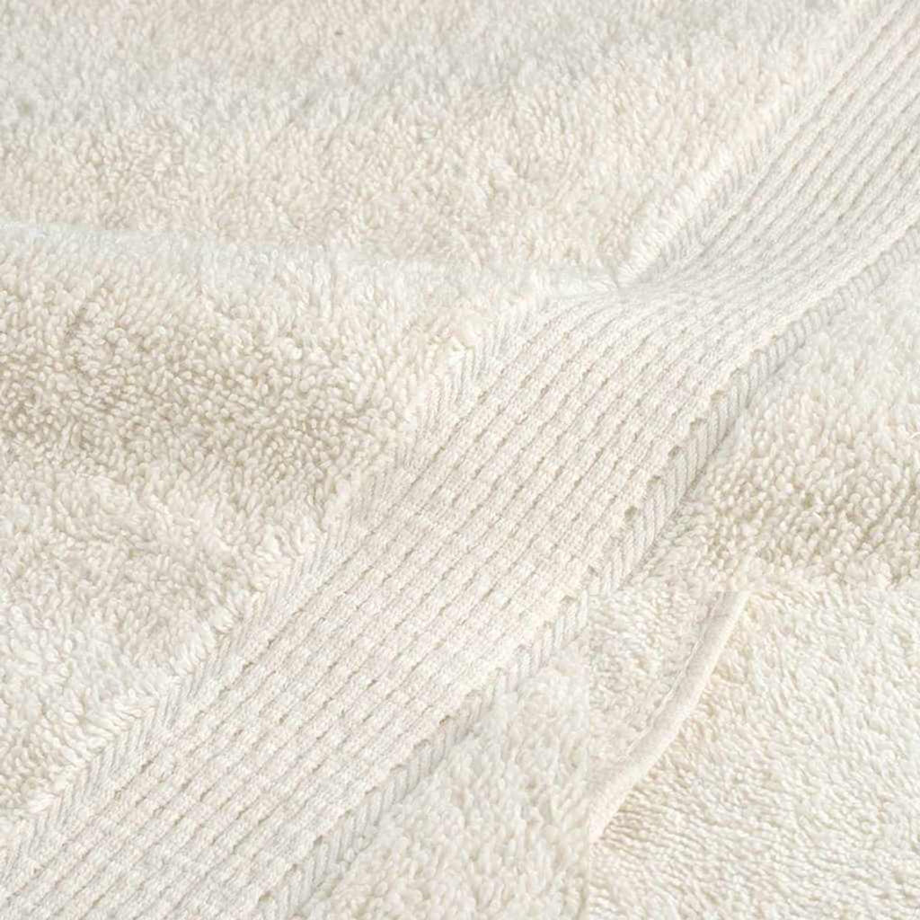 Towel Cotton Cream 15 x 21 cm Bathroom Bath Linen Home Towels 2 pcs Guest