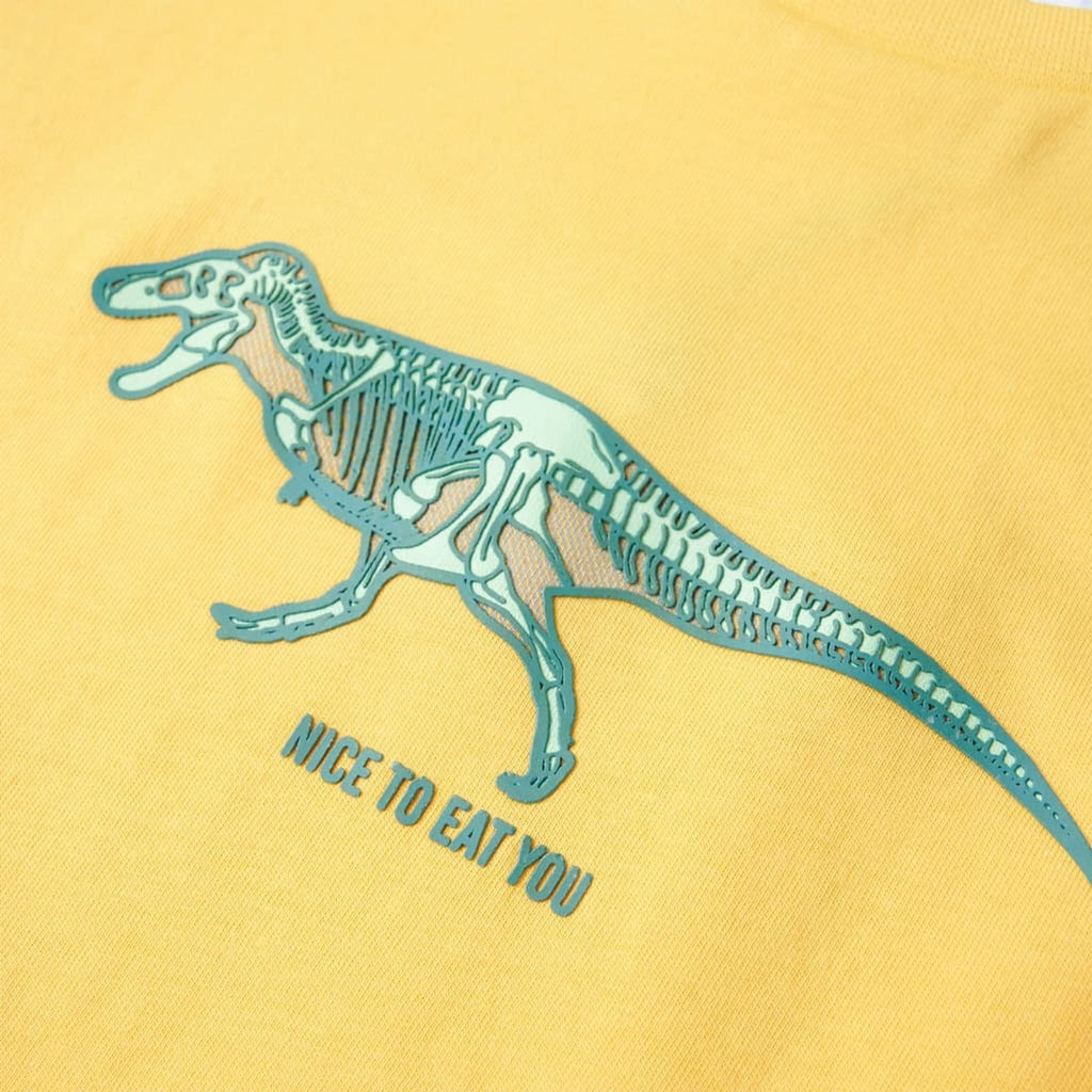 Kids T-Shirt Cotton Light Ochre 128 Children's Top Kids Clothing Variant 2