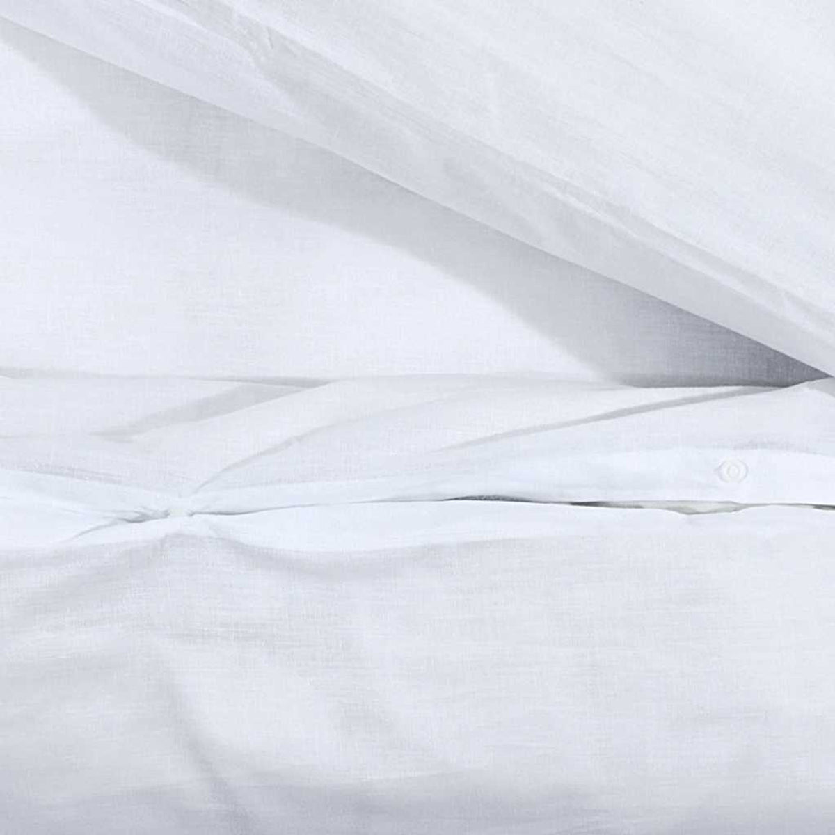 Duvet Cover Cotton White 200 x 200 cm Bedding Bed Linen Bedroom Variant 4