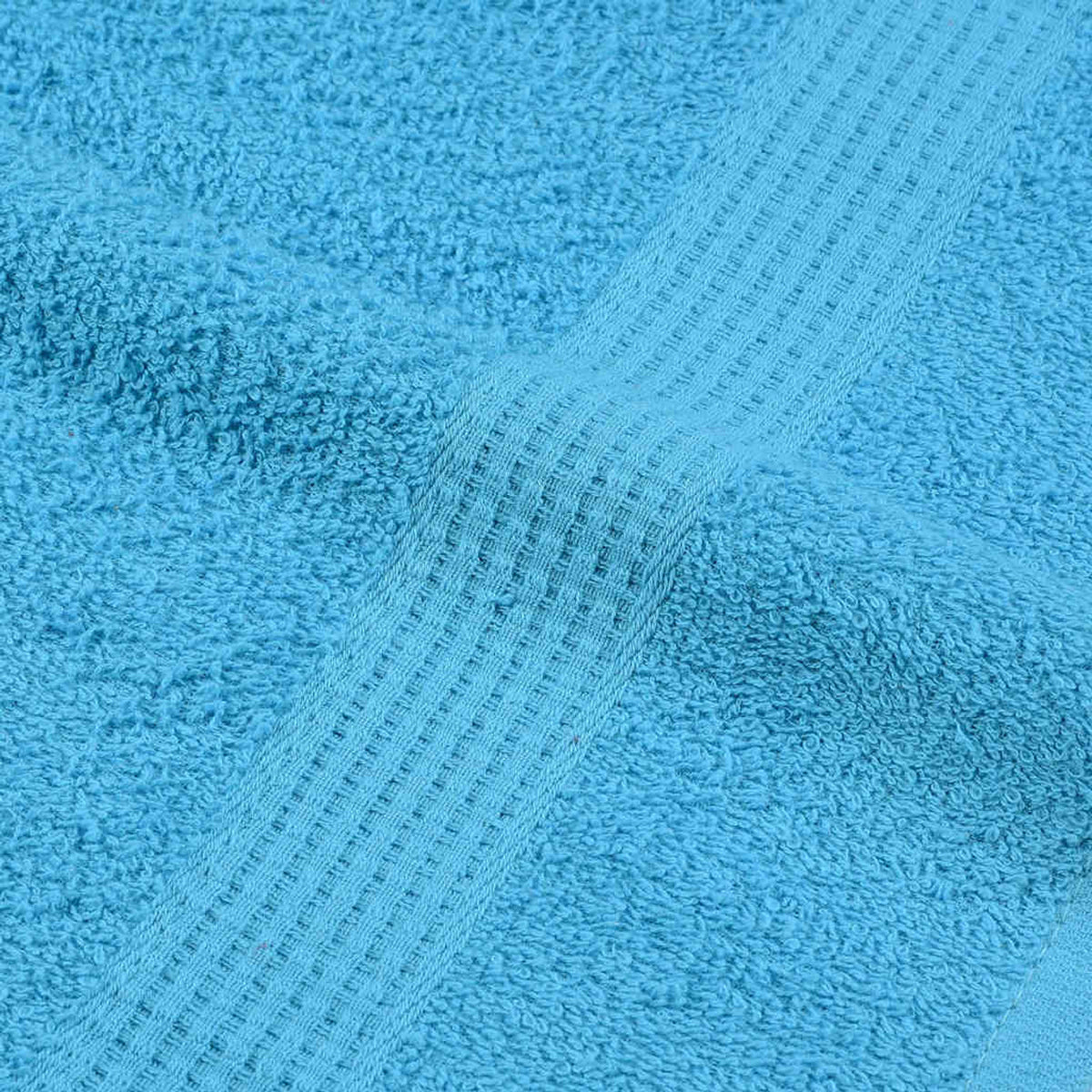 Towel Cotton Turquoise 200 x 100 cm Bathroom Bath Linen Home Towels 10 pcs