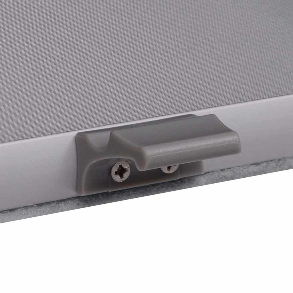 Roller Blind Blackout Fabric Grey 96.3 x 120.2 cm Window Shade Window Covering