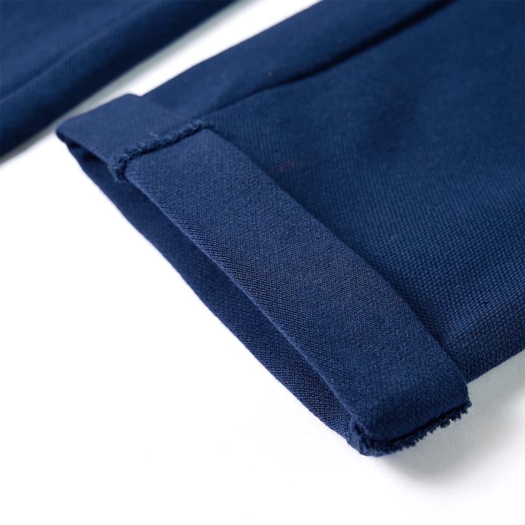Kids' Bottoms Cotton Navy 104 Kids' Bottom Kids'Pants Drawstring 104 (suitable