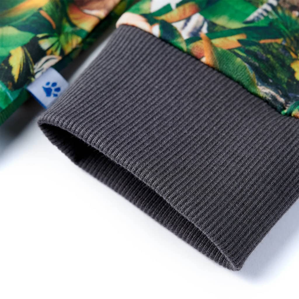 Sweatshirt Cotton Old Petrol 104 Kids Clothing Children's Top Kids Wear 104