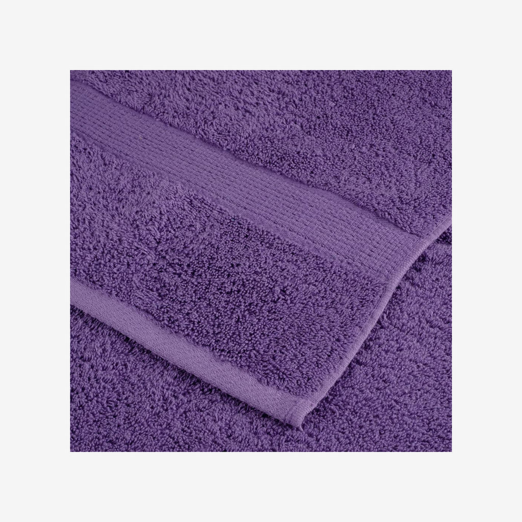 Towel Cotton Purple 140 x 70 cm Bathroom Bath Linen Home Towels 10 Variant 2