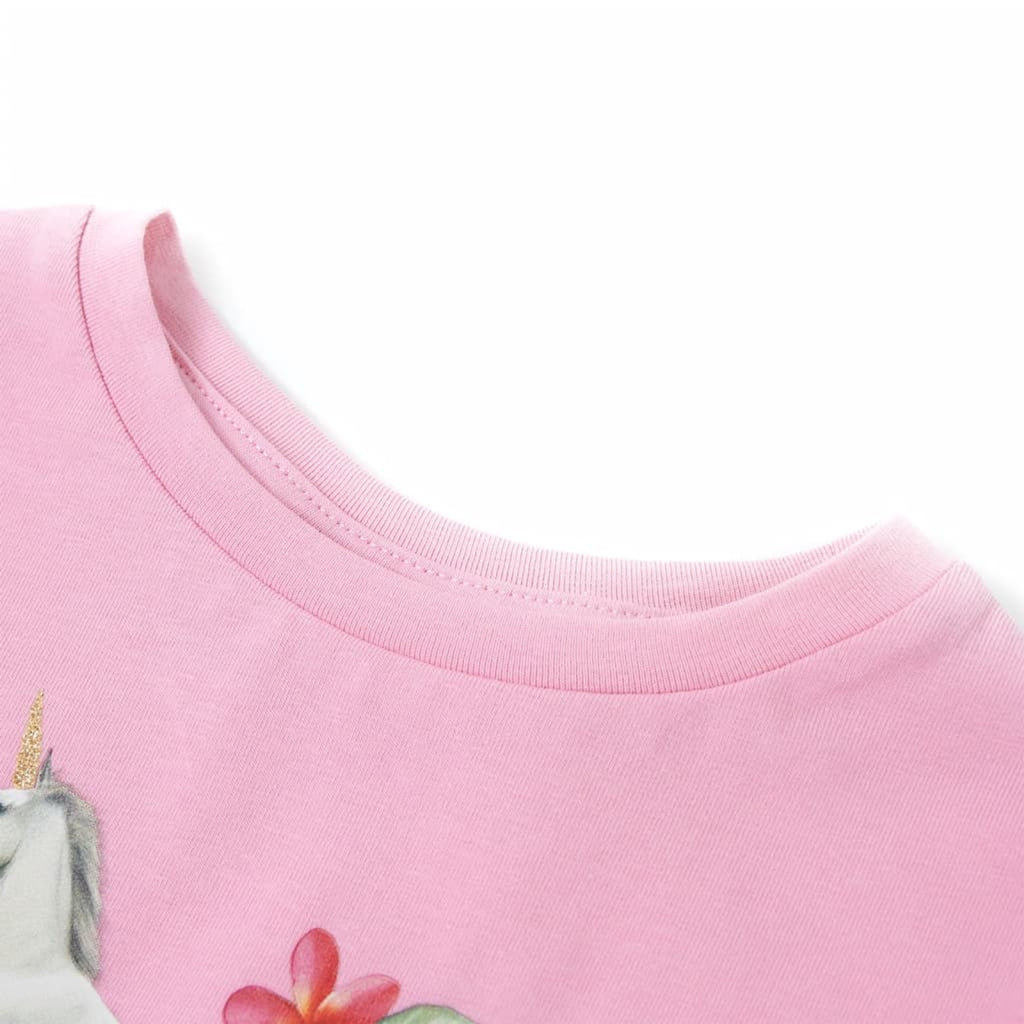 Kids T-Shirt Cotton Bright Pink 104 Children's Top Kids Clothing Kids Wear