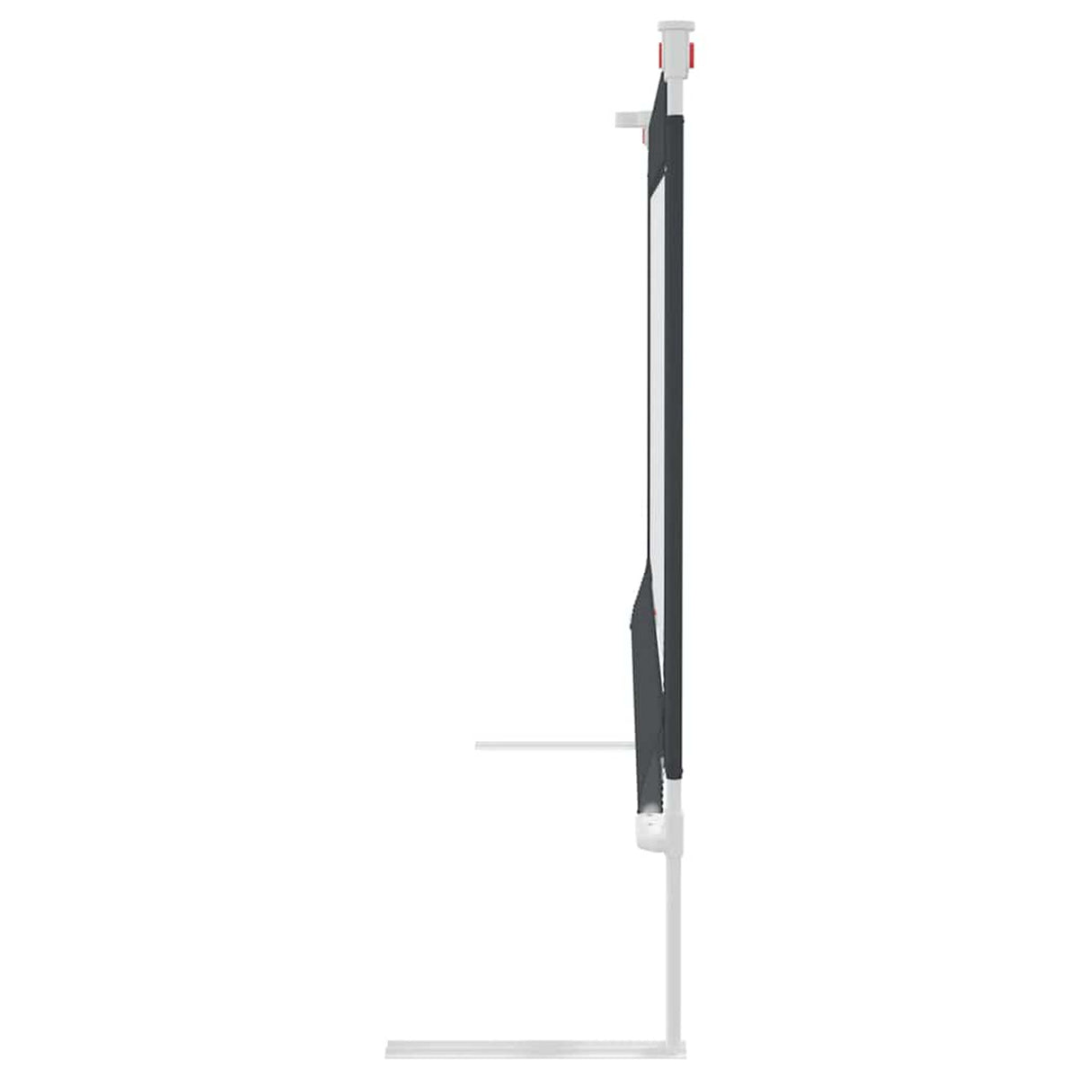Toddler Safety Bed Rail Dark Fabric (100% Polyester) Dark Grey 160 x 25 x 95