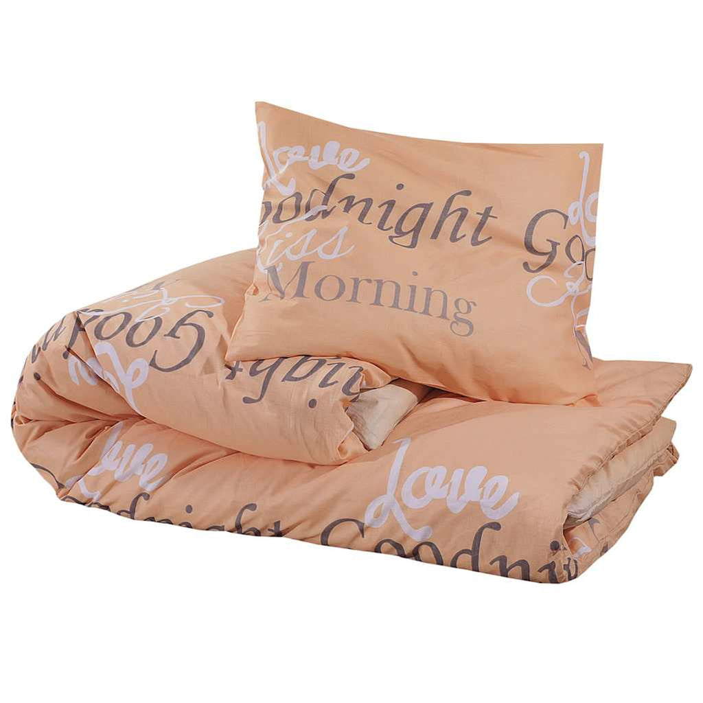 Duvet Cover Cotton Pink 220 x 240 cm Bedding Bed Linen Bedroom Quilt 220x240cm