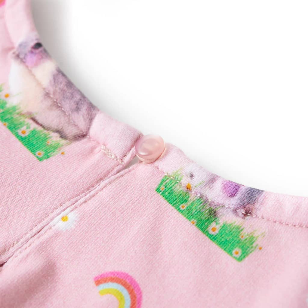 Dress Cotton Light Pink 104 Kids' Dresses Kids' Dresse Kids'Dress 104