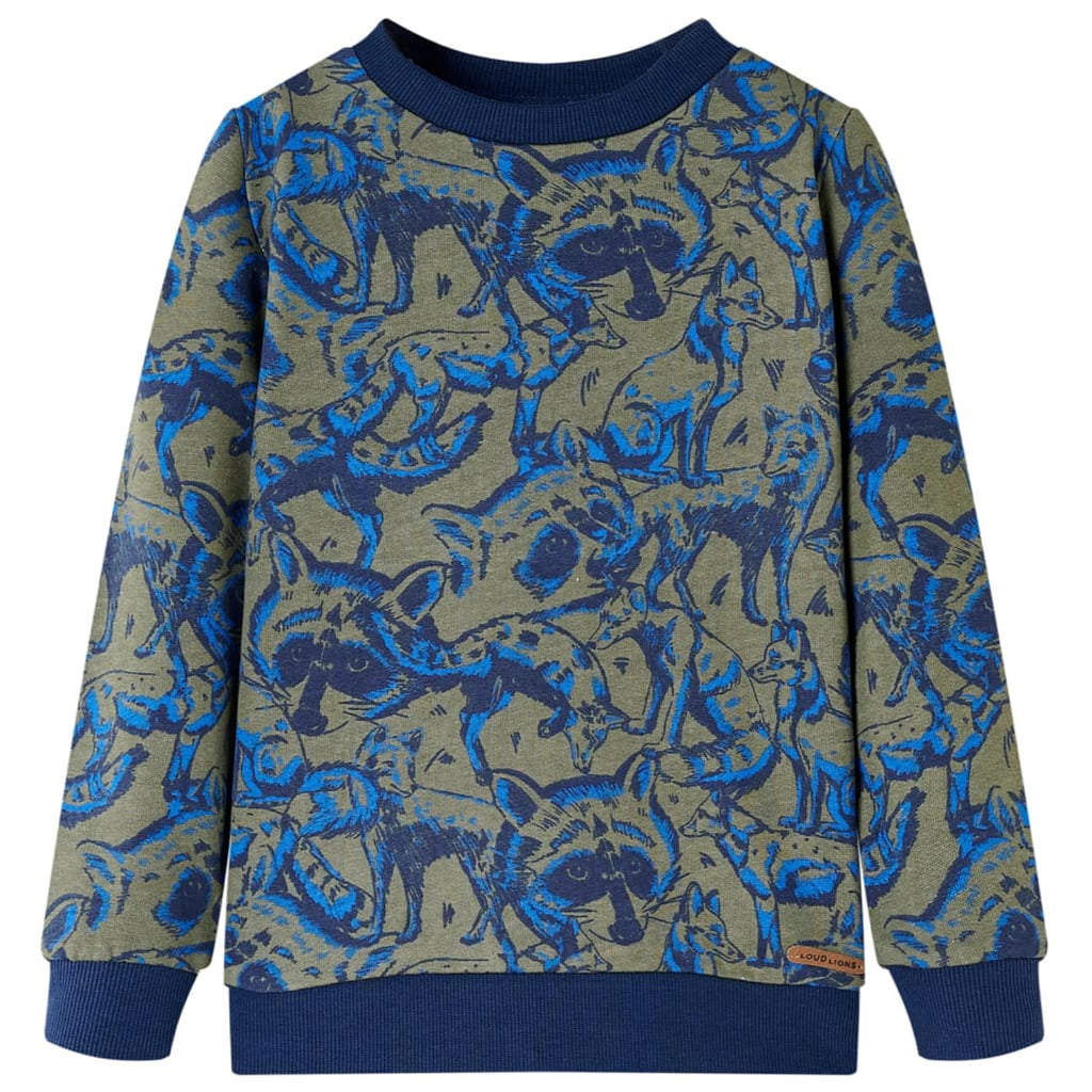 Sweatshirt Cotton Khaki 116 Kids Clothing Children's Top Kids Wear Variant 4