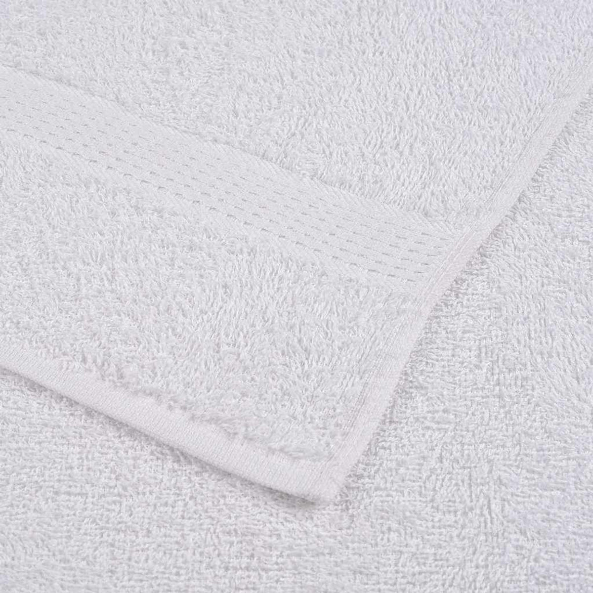 Towel Cotton White 30 x 30 cm Bathroom Bath Linen Home Towels 10 pcs Wash