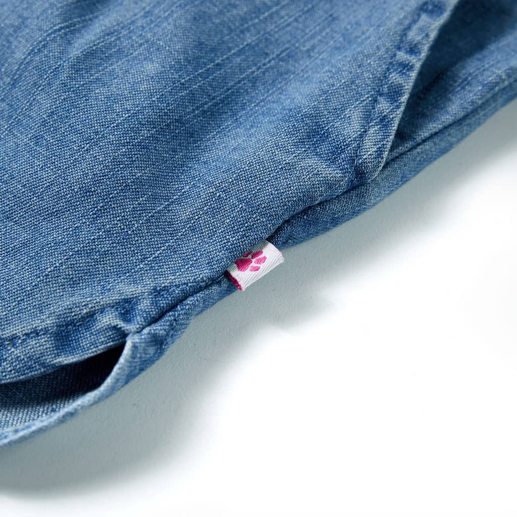 Shorts Cotton Denim Blue 128 Kids' Bottoms Kids' Bottom Kids'Shorts 128