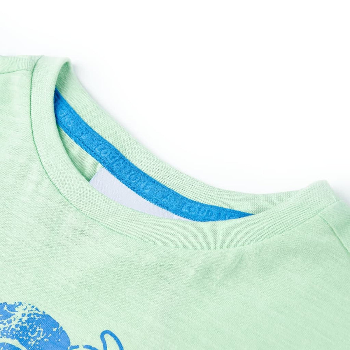 Kids T-Shirt Combed Cotton Light Green 140 Children's Top Kids Clothing 140