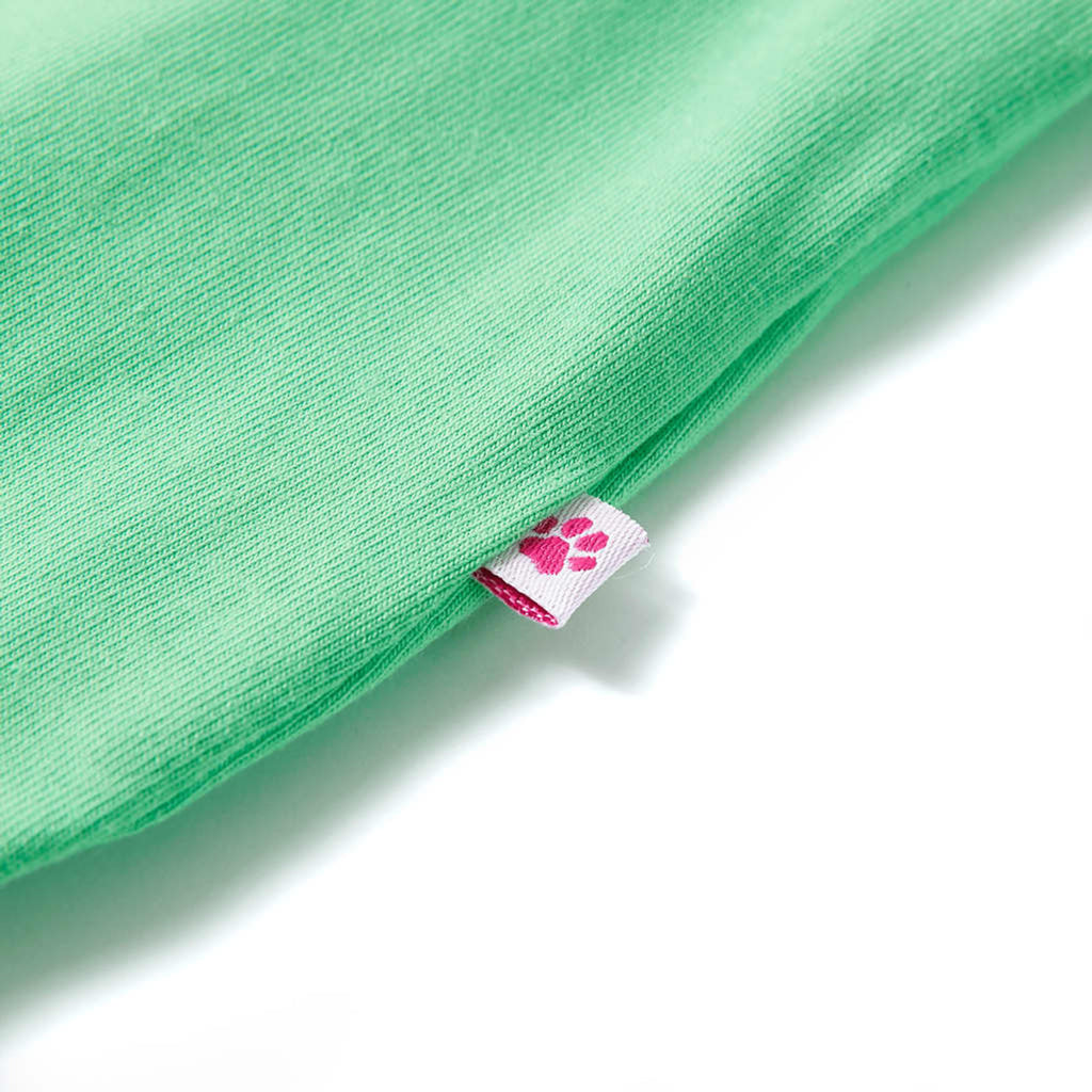 Kids T-Shirt Cotton Light Green 116 Children's Top Kids Clothing Variant 2
