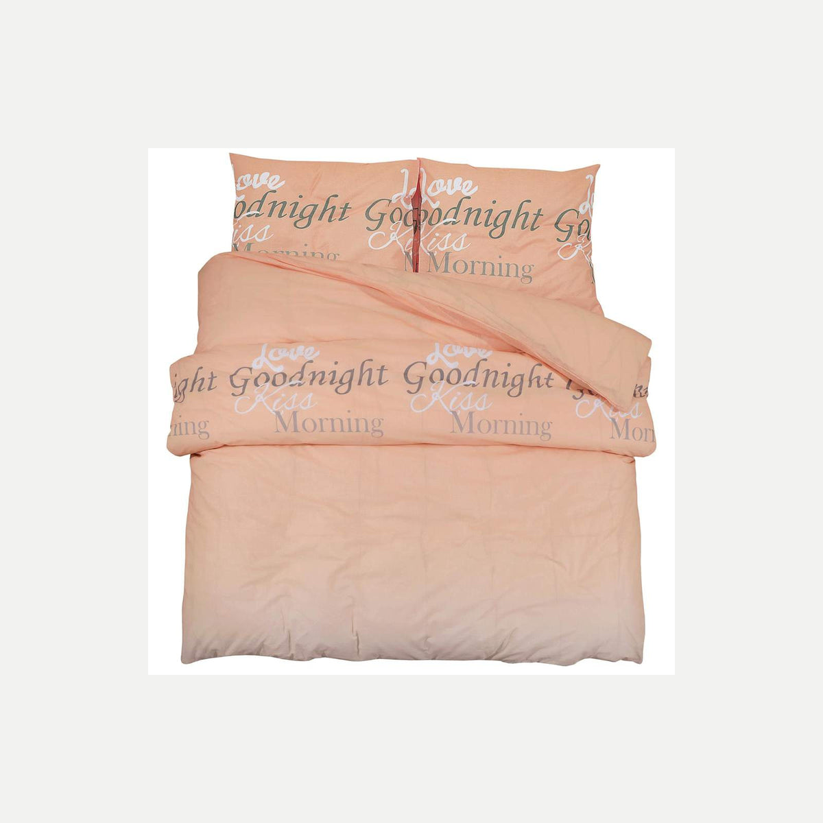 Duvet Cover Cotton Pink 240 x 220 cm Bedding Bed Linen Bedroom Quilt 240x220cm