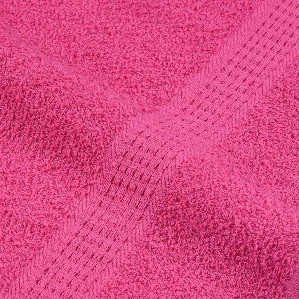 Towel Cotton Pink 100 x 50 cm Bathroom Bath Linen Home Towels 2 pcs Hand
