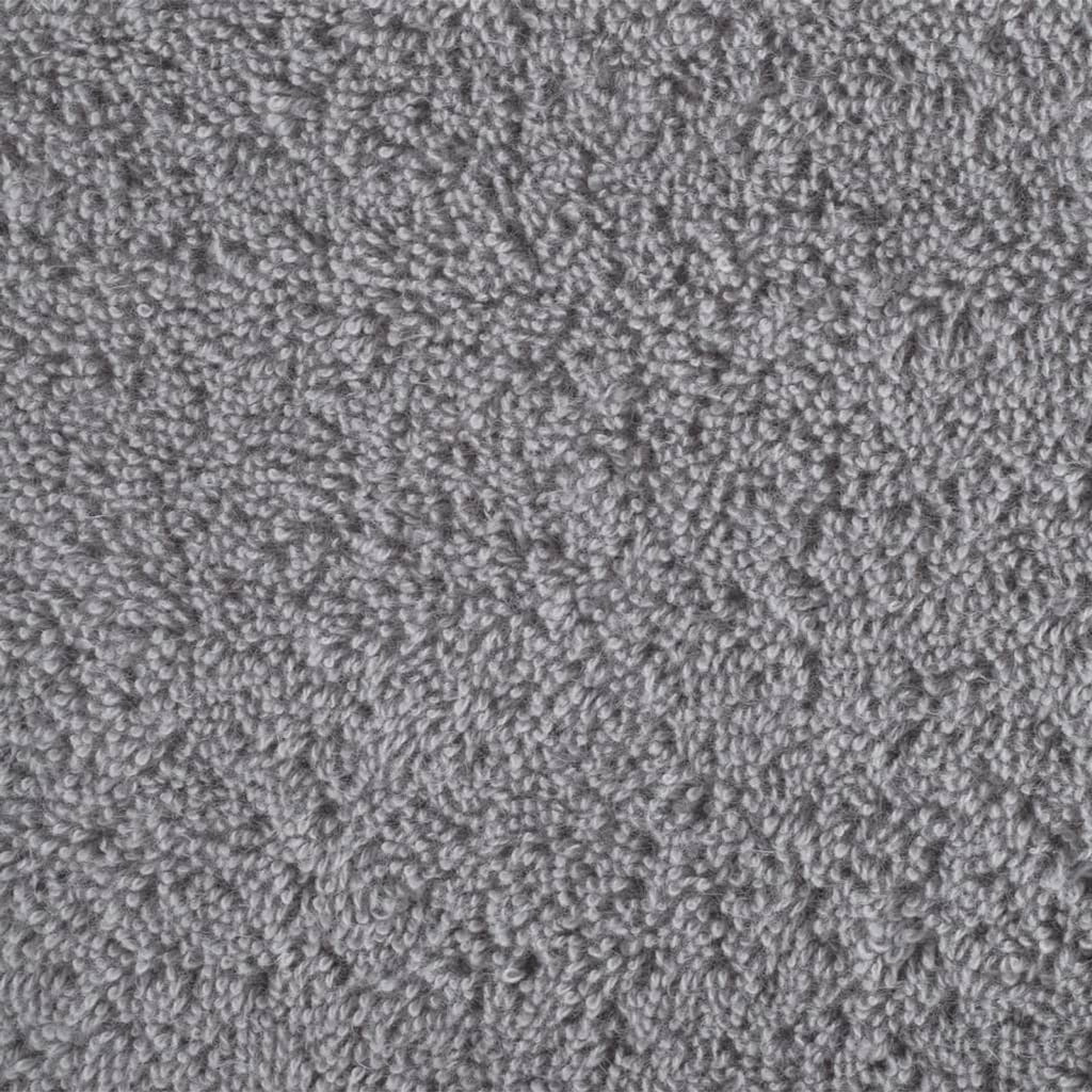 Towel Cotton Grey 150 x 100 cm Bathroom Bath Linen Home Towels 4 pcs Variant 2