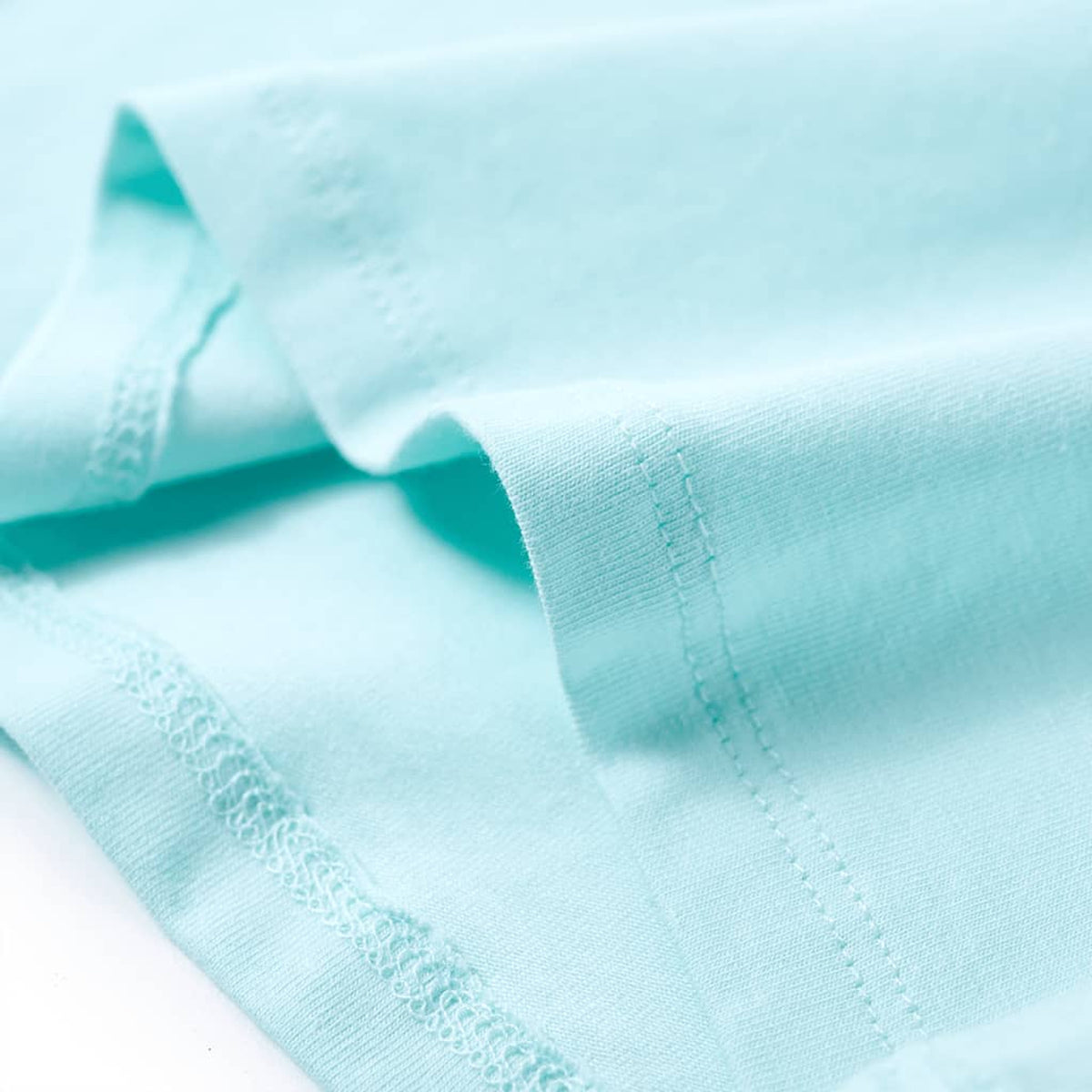 Kids T-Shirt Cotton Light Aqua 128 Children's Top Kids Clothing Kids Variant 5