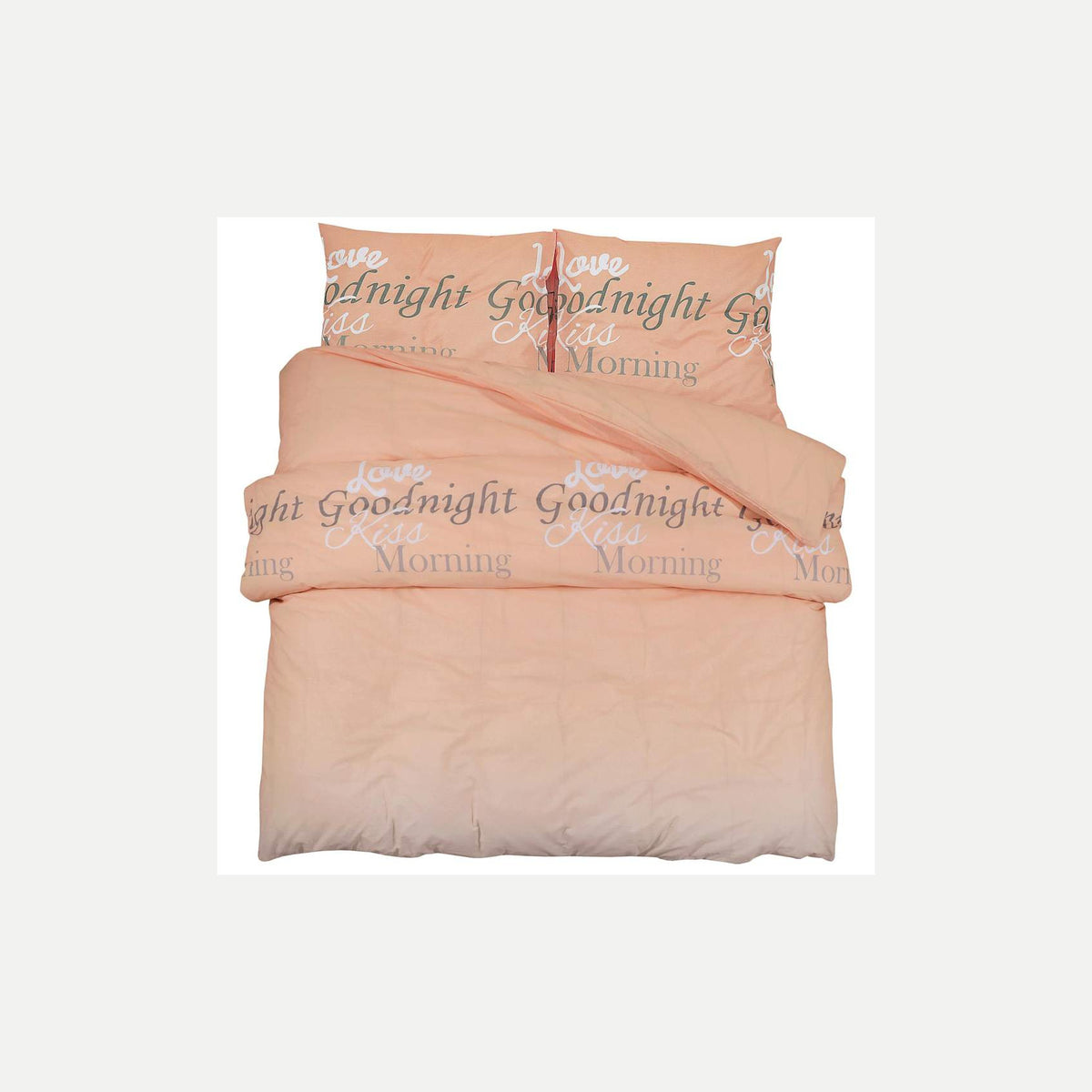 Duvet Cover Cotton Pink 200 x 140 cm Bedding Bed Linen Bedroom Quilt 200x140cm