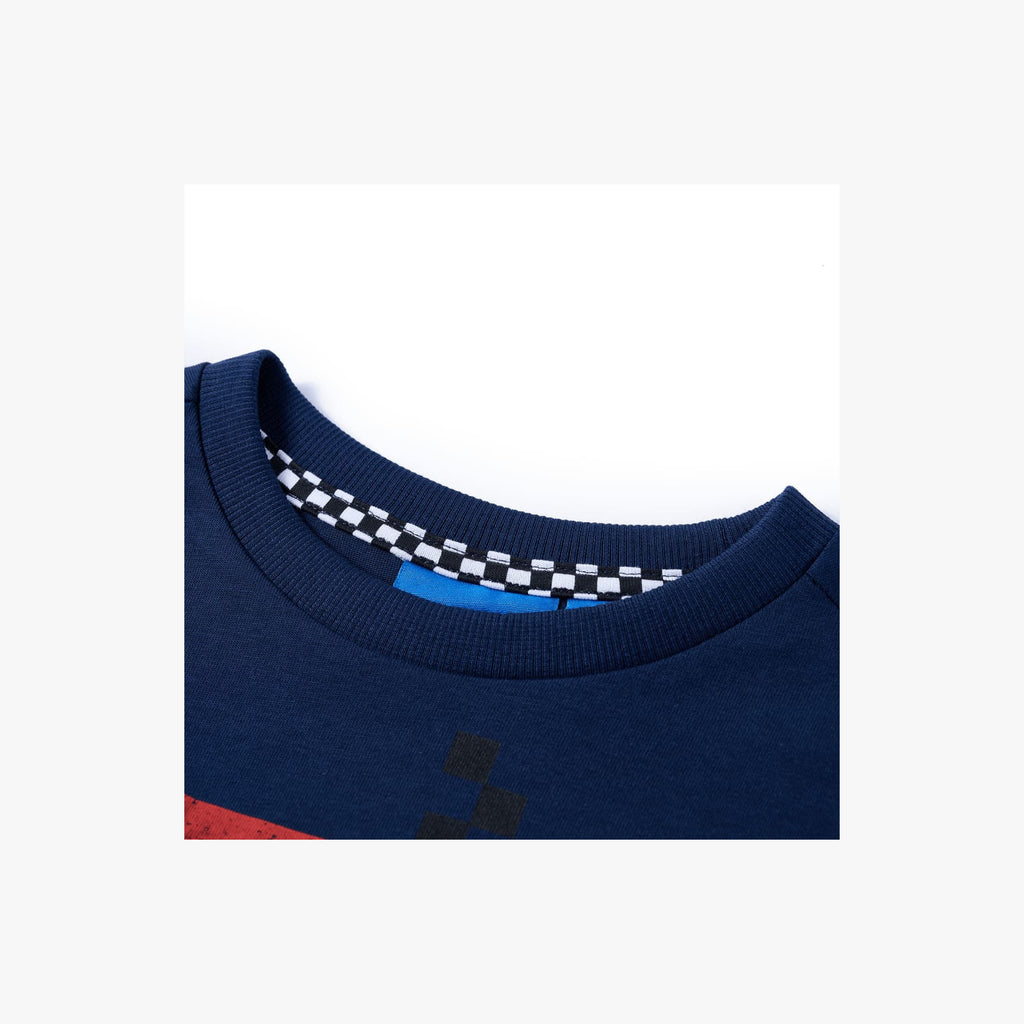 Kids T-Shirt Cotton Navy 116 Children's Top Kids Clothing Kids Wear Variant 5