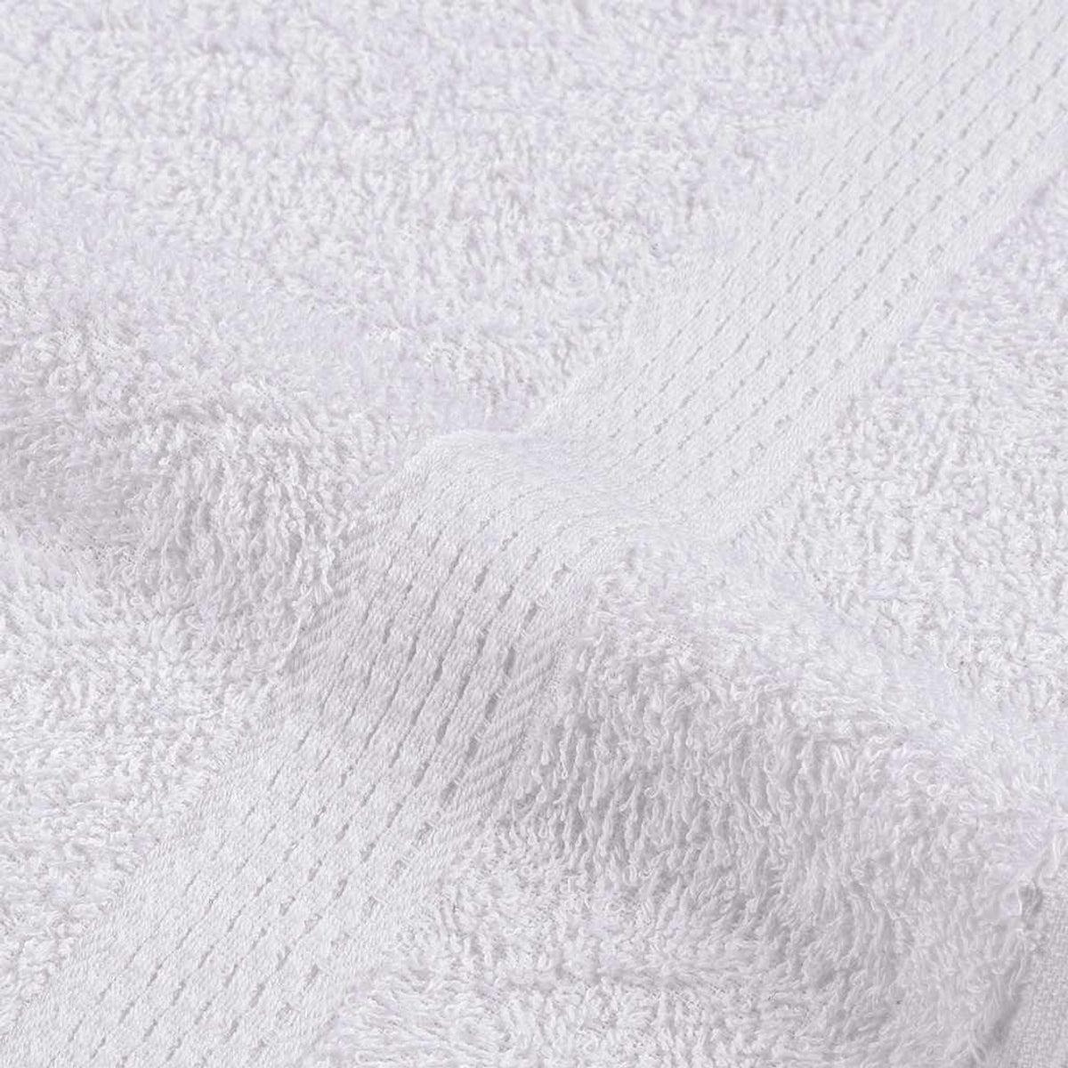 Towel Cotton White 100 x 50 cm Bathroom Bath Linen Home Towels 10 pcs Hand