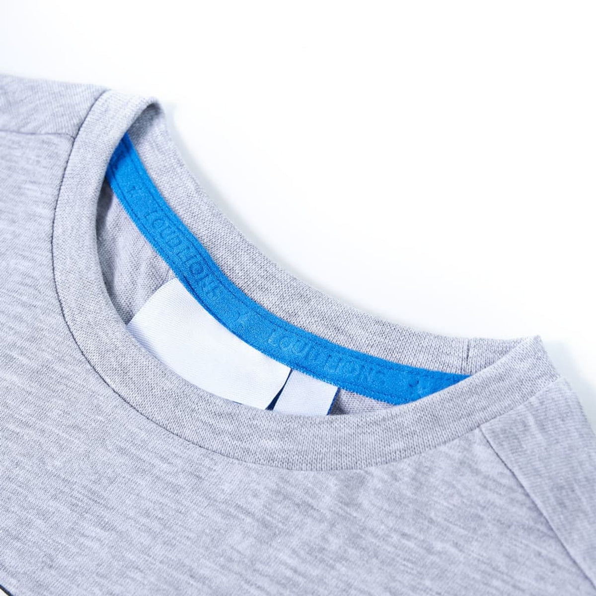 Kids T-Shirt Cotton Grey 128 Children's Top Kids Clothing Kids Wear Variant 2