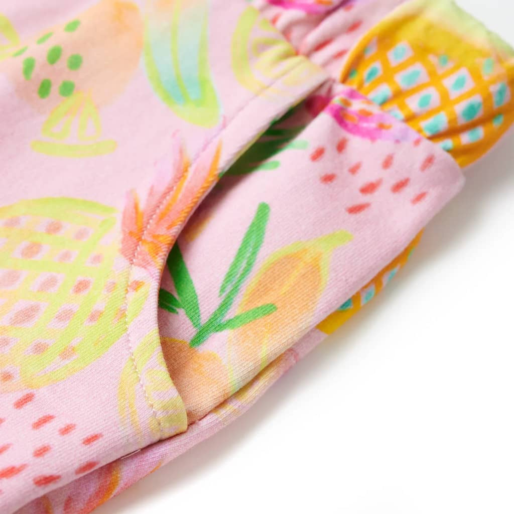 Shorts Cotton Soft Pink 116 Kids' Bottoms Kids' Bottom Kids'Shorts Drawstring