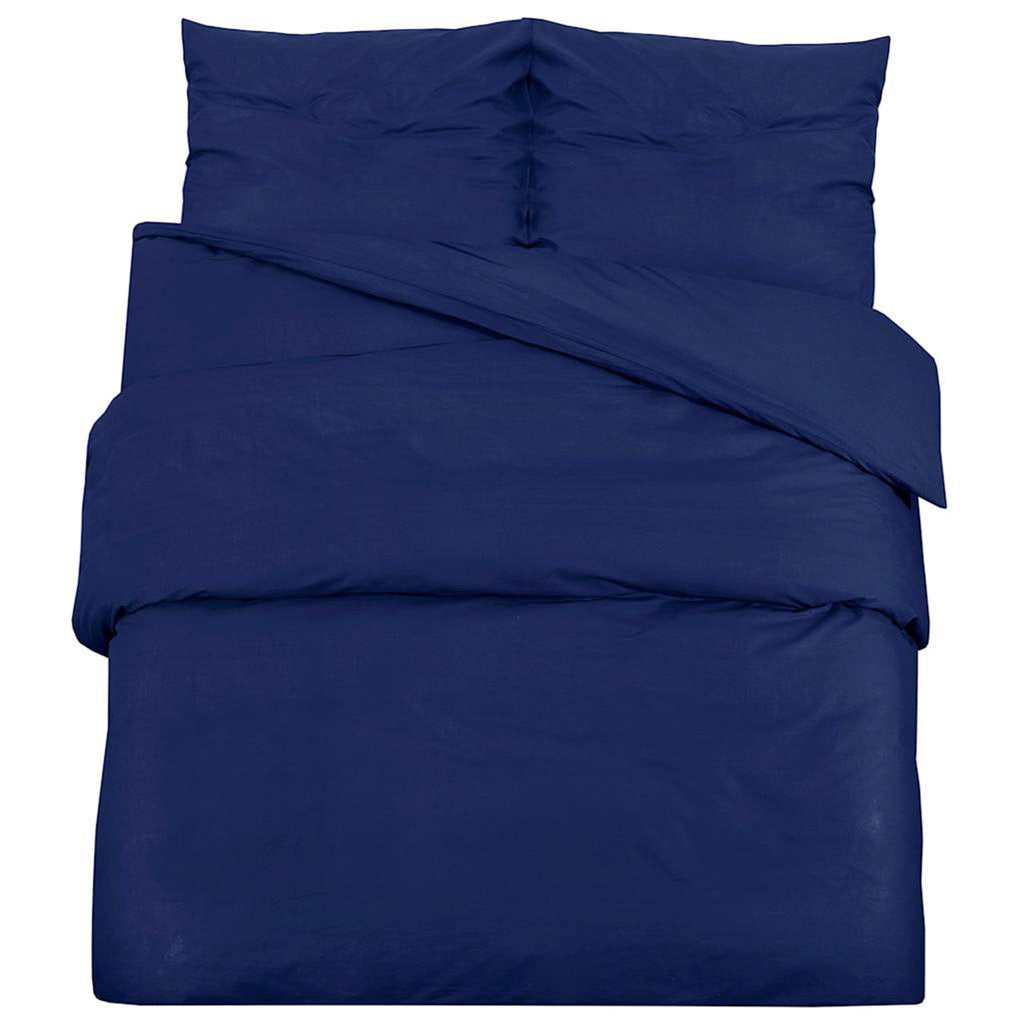 Duvet Cover Microfiber Fabric (100% Poly Navy Blue 200 x 200 cm Variant 2