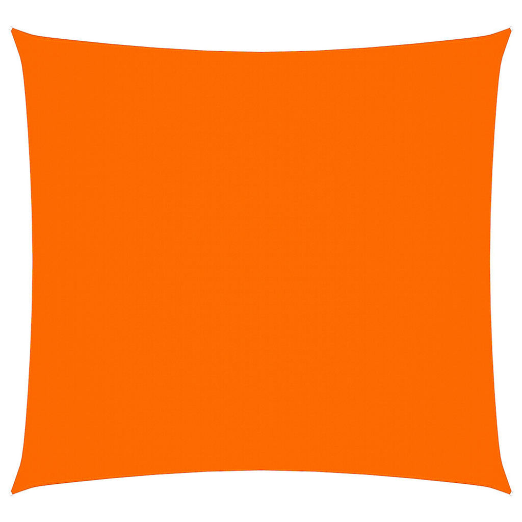 Sunshade Sail Oxford Fabric Orange Water Resistant UV Resistant 700 x 700 cm