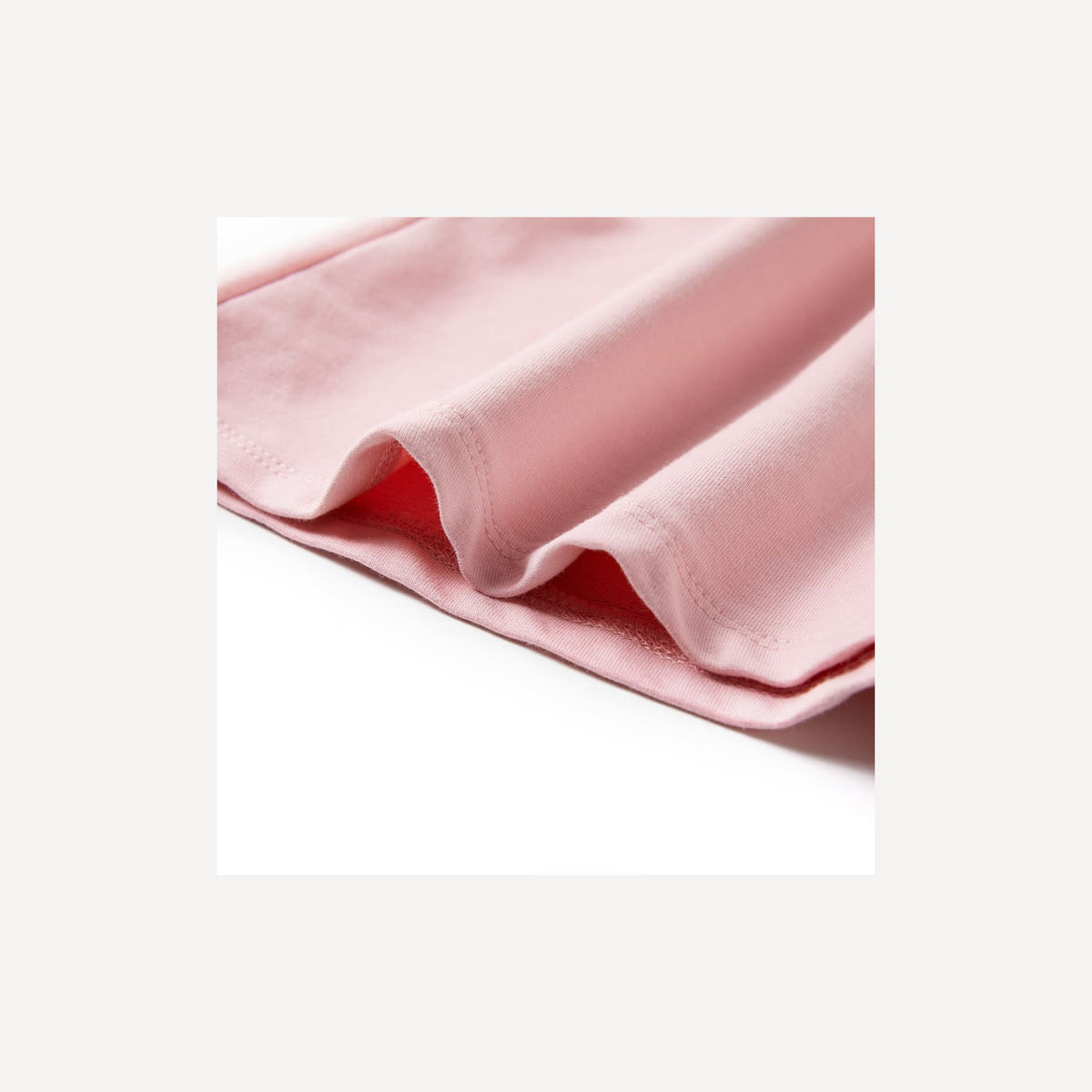 Dress Cotton Light Pink 116 Kids' Dresses Kids' Dresse Kids'Dress Drawstring