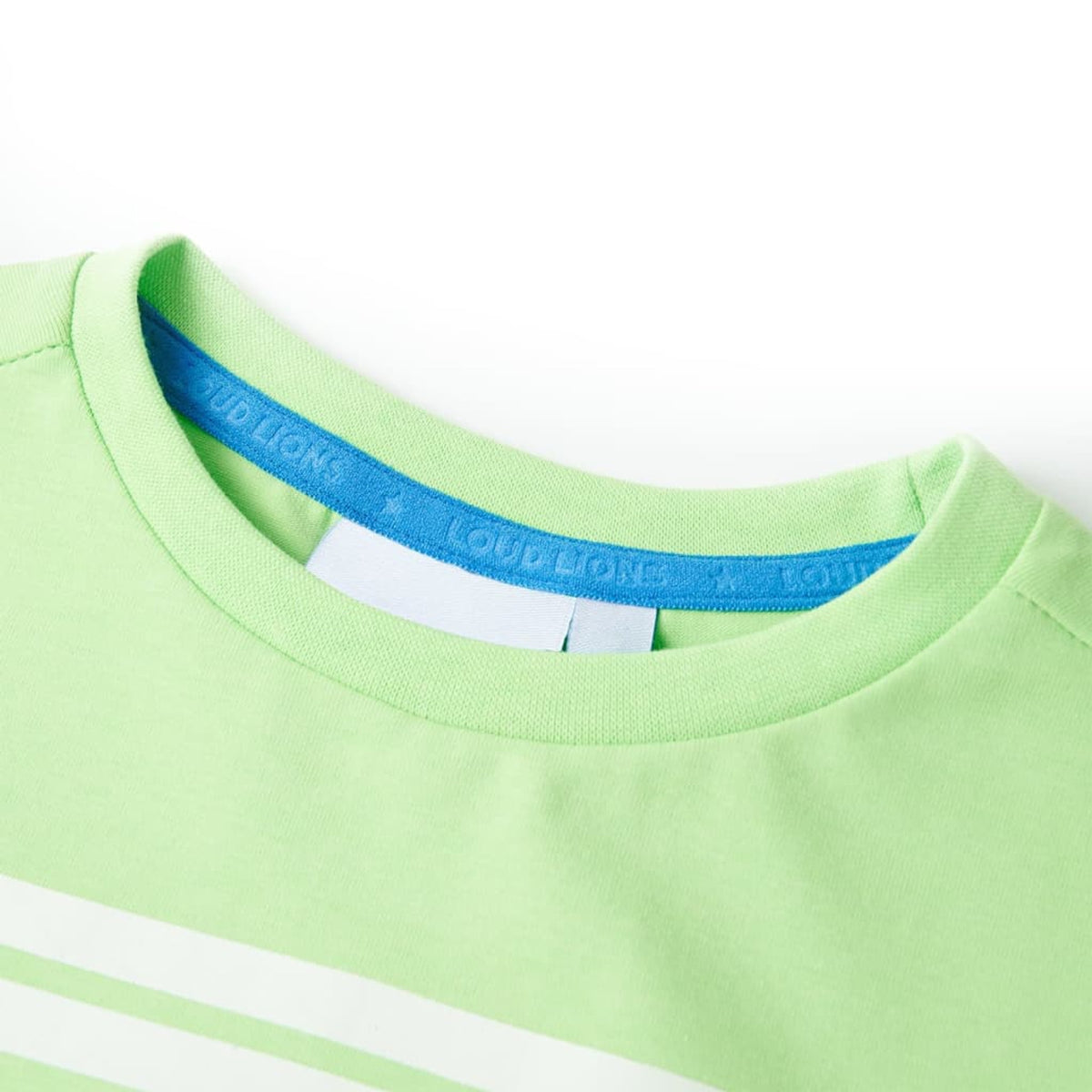 Kids T-Shirt Cotton Neon Green 128 Children's Top Kids Clothing Kids Variant 2